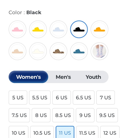 Brand new Cloud Slides - endless comfort for your feet! Black size 11. - Picture 6 of 6